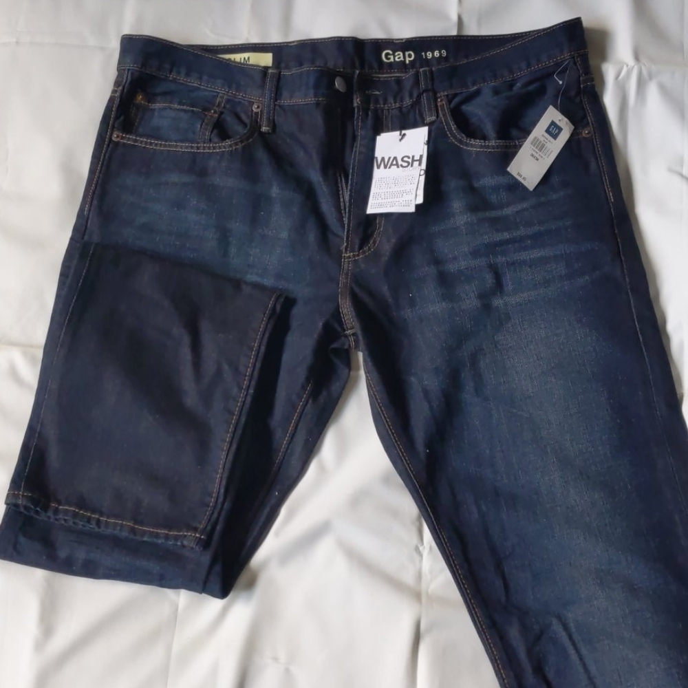 Gap 36x36 slim cut jeans